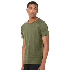 T-shirt d'été décontracté pour homme, 100% coton, écologique, à séchage rapide, respirant, léger et confortable, idéal pour le sport et la remise en forme - Product Image 1