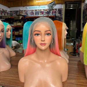 Wholesale Human Hair <b>Wigs</b> Vietnamese Raw Hair Lace Front <b>Wigs</b> Smooth Bone Straight Glueless Lace <b>Bob</b> <b>Wig</b> Lace Frontal Style - Product Image 3