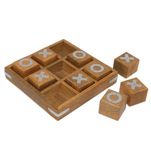 Jeu de stratégie classique en bois, portable, éducatif, pour enfants, adultes, réunions de famille, activité de fête - Product Image 1