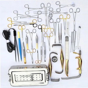 Hot Selling Tebbetts Stainless Steel 38Pcs Breast Surgery <b>Instrument</b> Set Premium CE Certified <b>Surgical</b> Breast Surgery Tools Set - Product Image 4