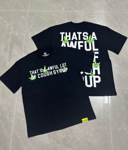 เสื้อยืดผู้ชายทรงหลวมแบบลำลองและเป็นทางการ รุ่นใหม่ล่าสุดปี 2025 ผ้าคอตตอน 100% หนัก 280 กรัม ตัดเย็บแบบไหล่ตก - Product Image 3