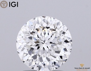 Diamante Cultivado en Laboratorio CVD de Forma Portuguesa, Color F, Claridad VS1, 1.00 Quilates, con Certificado IGI, para un Brillo Puro, Colgante Solitario - Product Image 1
