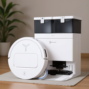 Robot Vacuum and <b>Mop</b> 15000Pa with Extendable Side Brush Automatic <b>Cleaning</b> - Product Image 3