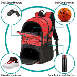 Bolsas de Baloncesto Impermeables de Poliéster de Alta Calidad, Bolsas de Baloncesto Personalizadas para Adultos - Product Image 5