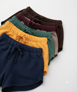 Shorts d'été décontractés pour femmes en mélange coton-lin, respirants, légers, extensibles, taille élastique, mode, pour la gym, l'entraînement et la détente - Product Image 2