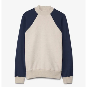 Sweat-shirt tendance pour femme, col rond, en polaire d'hiver, logo sur le devant, style coréen, surdimensionné, léger, 100% coton - Product Image 1