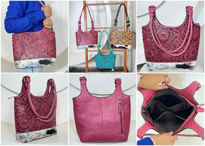 Sac à main de luxe en cuir véritable rose 2026 pour femme, sac à bandoulière de haute qualité en cuir de vachette, sac à main de créateur - Product Image 3