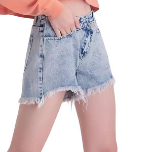 Nuevos Pantalones Cortos Deportivos Personalizados para Mujer con Detalle de Botones, Transpirables y de Secado Rápido, Mezcla de Algodón para Gimnasio y Fitness - Product Image 3