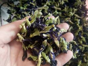 Fleur de pois papillon de couleur bleu naturel et violet, ingrédient alimentaire végétal sensible au pH et changeant de couleur - Product Image 3