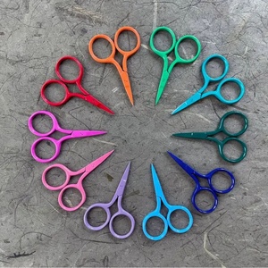 Mini ciseaux à broder mignons en forme de fleur, en acier inoxydable, pour droitiers, à 30 dents, pour la coupe des cheveux, pour les amateurs de bricolage - Product Image 6