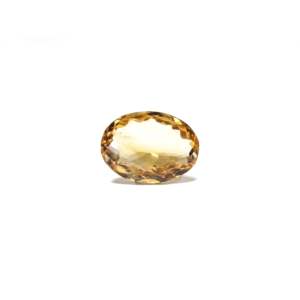 Certified Natural Citrine Loose Gemstone-4.25 Carat Cat's Eye Effect Wholesale Quality - Product Image 1