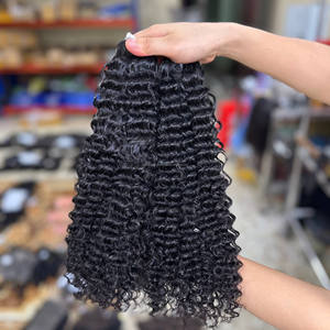 Extensions de cheveux vierges de haute qualité, mèches de cheveux bruts vietnamiens, perruques Lace Front, trame simple, ondulées, bouclées, lisses - Product Image 3