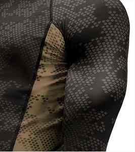 Eco-Friendly Men's Gym Fitness <b>Compression</b> <b>Shirts</b> Polyester Cotton Quick Dry Breathable Full Sleeve Customizable Sizes & Color - Product Image 3
