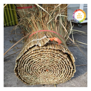 Panneaux de toiture en chaume de jonc de mer durables, toiture en fibres naturelles pour usage extérieur - Product Image 5