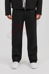 Ensemble de survêtement unisexe pour la performance athlétique, tenue d'entraînement de gym, personnalisable avec nom et logo, tenue de jogging respirante et extensible, ensemble de sport deux pièces - Product Image 4