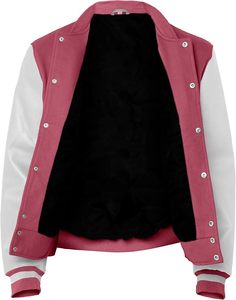 Veste de basket-ball personnalisée pour hommes, col montant, broderie d'équipe sur le devant, noms et numéros des joueurs, patchs en chenille, bomber élégant - Product Image 3