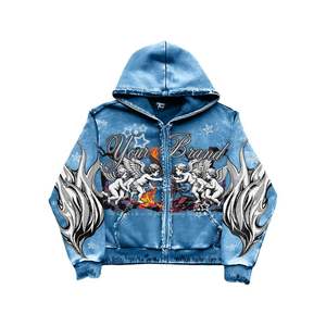 Nueva Llegada, Sudadera con Capucha para Hombre, Informal, Ligera, de Alta Calidad, con Logotipo Personalizado, 100% Algodón Ecológico - Product Image 3