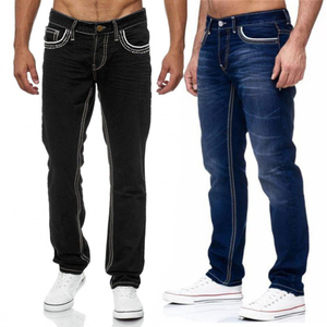 Nouveau Jean Cargo en Denim Tendance pour Homme – Qualité Supérieure, Coupe Droite, Extensible, Tissé Uni – Idéal Été Automne - Product Image 5