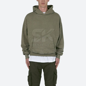Sudaderas con Capucha de Moda para Hombre, de Primera Calidad, con Lavado Ácido, Tallas Grandes, Ropa de Moda - Product Image 1