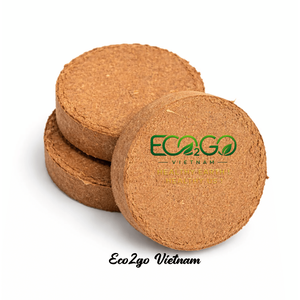 Disque de démarrage de semis en fibre de coco de 25 mm sans maille, substrat de culture compressé en coco pour pépinière et serre - Product Image 1