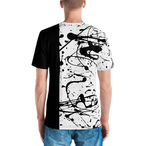 เสื้อยืดคอกลมผู้ชายแบบซับลิเมชั่น สินค้าขายดี เสื้อยืดซับลิเมชั่นผู้ชายสำหรับสตรีทแวร์ - Product Image 3