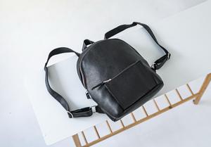 Luxury Custom Genuine Leather Mini Backpack Supplier OEM Luggage <b>Bags</b> & Cases Leather Vintage <b>School</b> <b>Bag</b> For Women LSBP-0130 - Product Image 4