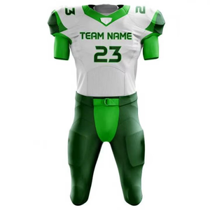 Uniforme de Fútbol Americano Personalizado, Camiseta de Manga Corta de Felpa Francesa, Transpirable, Corte Holgado, Colores Personalizados, Ropa Deportiva - Product Image 2