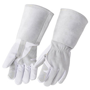 Heavy Duty Reinforced Men's Leather Work <b>Gloves</b> 100% Breathable Top Quality Safety Work <b>Gloves</b> For Sale - Product Image 1