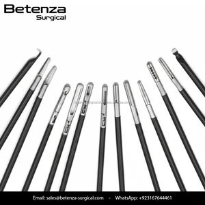 Pinza laparoscópica recta de acero inoxidable para intestinos, de varios tamaños, reutilizable, herramienta quirúrgica - Product Image 4