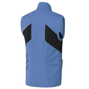 Chaleco acolchado de plumón duradero con logotipo personalizado al por mayor, cálido, sin mangas, para hombre, precio al por mayor - Product Image 2