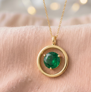 Custom Certified Trendy 925 Sterling <b>Silver</b> Oval Zircon Pendant <b>Necklace</b> Gold Plated Link Chain 3grm Luxury Jewelry Women Gift - Product Image 1