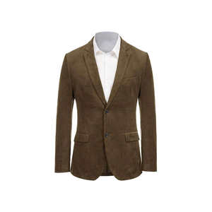 Veste Homme Automne Hiver Coupe Slim Multi-Poches 100% Coton Coupe-Vent Col Montant Blazer - Product Image 3