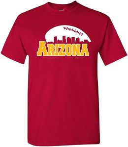 T-shirt noir en coton avec l'image de la silhouette de la ville de New Orleans, vêtement souvenir, t-shirt pour hommes pour les fans de football - Product Image 5