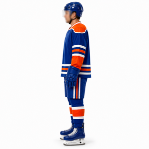Uniforme de hockey sur glace à prix avantageux, best-seller, tissu doux, design personnalisé, uniforme de hockey sur glace en vente en ligne - Product Image 2