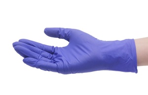 Wholesale Blue Nitrile Disposable Gloves <b>Powder</b> Free Medical Examination Gloves - Product Image 2