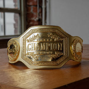 Ceinture de championnat de boxe et de lutte, ceinture de champion du monde poids lourd OEM - Product Image 3