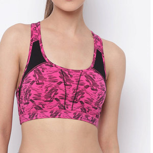 Women's 2025 Latest Design Gym Wear Custom Logo Printing Breathable High Support Seamless Sports Bra Lightweight Cheap Price - Product Image 1