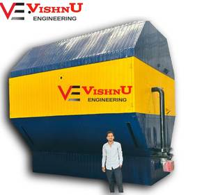 VISHNU <b>ENGINEERING</b> ISO Approved Automatic Rock Roll Rotational Moulding Machine for PE <b>Plastic</b> Water Septic Tanks Multi-Voltage - Product Image 5