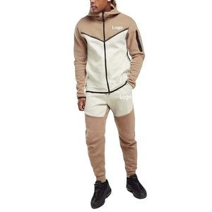 Survêtement à capuche pour homme, pantalon en coton, vêtements de sport décontractés pour homme, survêtement tendance hip-hop personnalisé, survêtement en molleton technique - Product Image 6