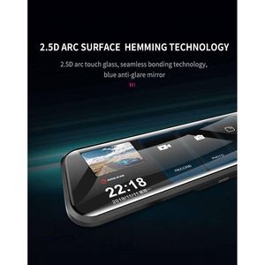 กล้องติดรถยนต์แบบกระจกมองหลัง 2K QHD พร้อมการ์ด SD 64G กันน้ำ บันทึกภาพหน้า-หลัง จอ 3 นิ้ว - Product Image 2