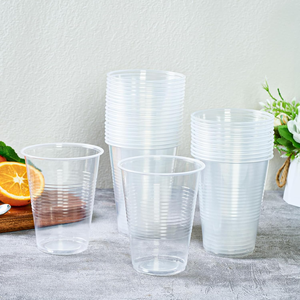 Gobelets jetables ultra-transparents en PET/PLA de 16 oz, sans BPA, anti-fuite, écologiques, pour mariages, fêtes et boissons glacées - Product Image 1