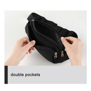 <b>Men</b>’s Stylish Leather Fanny Pack Waist Bag Travel Multi-Compartment Adjustable Strap Casual Streetwear <b>Pouch</b> - Product Image 2
