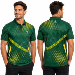 Polo Deportivo Personalizado para Hombre, Sublimado, Transpirable, de Malla, para Golf, Tenis, Uniforme de Equipo, Rendimiento Atlético - Product Image 3