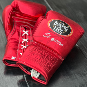 Gants d'entraînement de boxe MMA personnalisés |   Structure à Doigts Entiers |   Lacets à boucles auto-agrippantes |   Construction en cuir véritable |   Évacuation de l'humidité |   4 - Product Image 4