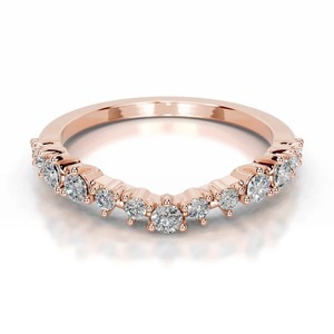 Anillo de Boda con Diamante Cultivado en Laboratorio Redondo Nythera, Certificado por IGI - Product Image 3