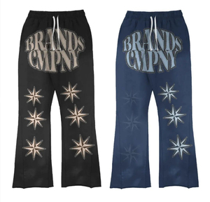 Custom Winter Woven <b>Jogger</b> Training Wear Men's <b>Plus</b> <b>Size</b> Crewneck Hoodie Sweatpants <b>Set</b> 100% Cotton Quick Dry - Product Image 2