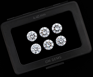 4.4 MM, Claridad VVS, Color E-F, Diamante Blanco Cultivado en Laboratorio, Corte Brillante Redondo, Diamante Suelto de Laboratorio para Joyería (6 PIEZAS) - Product Image 5