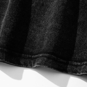 T-shirt respirant pour homme, effet délavé, entièrement personnalisé, nouvelle mode, qualité supérieure, à prix raisonnable - Product Image 4