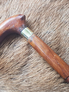 Mejor mango de madera para bastón, artesanal, natural, sólido, de agarre recto, ecológico, con acabado liso, para movilidad. - Product Image 6