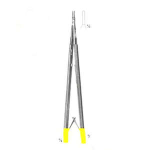 Pinzas de disección manuales y portaagujas Hepp-Scheidle de acero inoxidable de 18 cm de Dentavex - Product Image 6